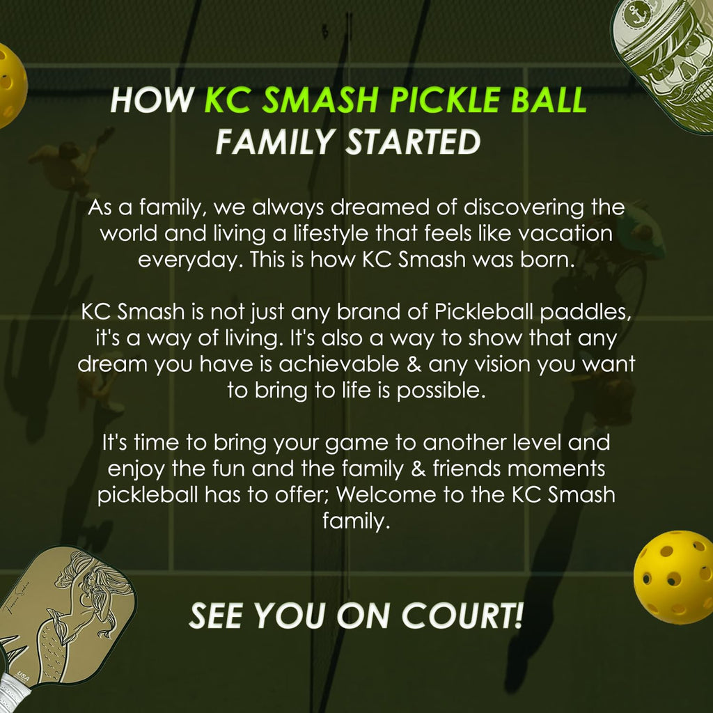KC SMASH Treasure Seakers Pickleball Paddle Set of 2 – Loved by Couples – USAPA Approved, Beginner & Intermediate Friendly, Ultra-Comfort Grip, Includes Balls & Carry Bag