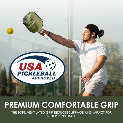 KC SMASH Treasure Seakers Pickleball Paddle Set of 2 – Loved by Couples – USAPA Approved, Beginner & Intermediate Friendly, Ultra-Comfort Grip, Includes Balls & Carry Bag